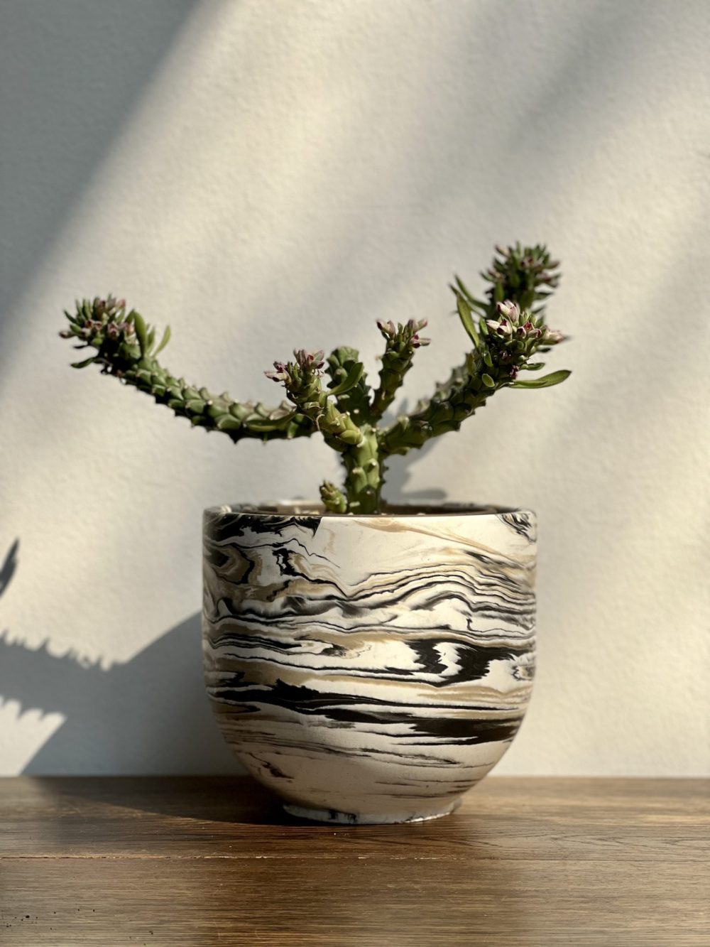 Round bottom planter